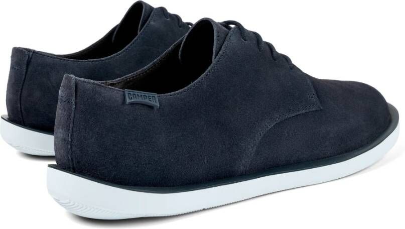 Camper Laced Shoes Blue Heren