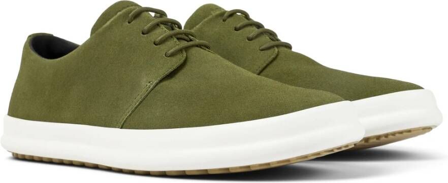 Camper Laced Shoes Green Heren