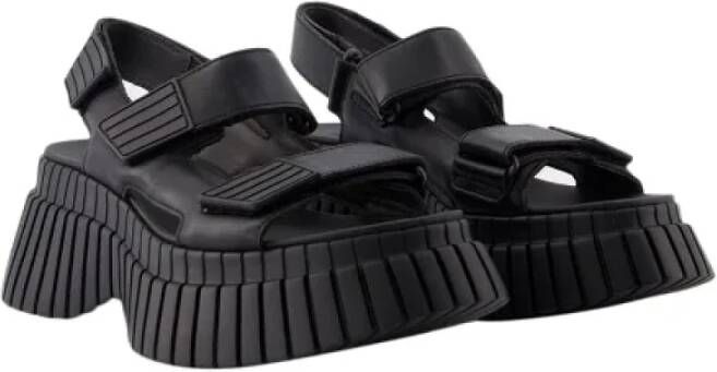 Camper Leather sandals Black Dames