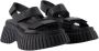 Camper Sandalen Bcn Sandals Leather Black in zwart - Thumbnail 4