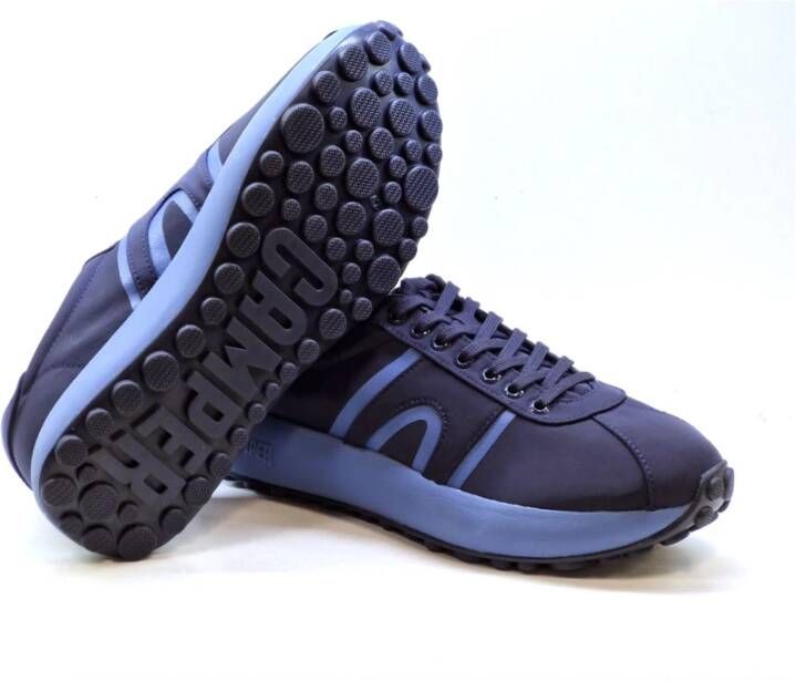 Camper Marineblauwe Lycra Schoen met Logodetail
