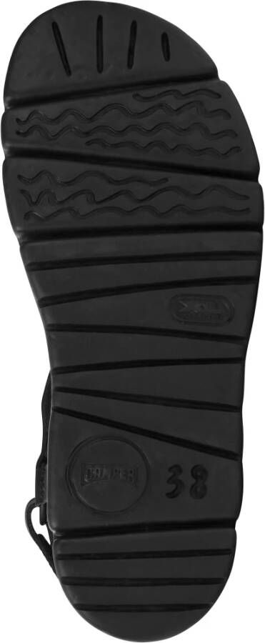 Camper Oruga Up Sandalen Stijlvol en Uniek Black Dames