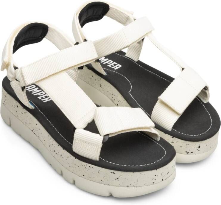 Camper Stijlvolle Platte Sandalen voor Vrouwen Black Dames - Foto 6