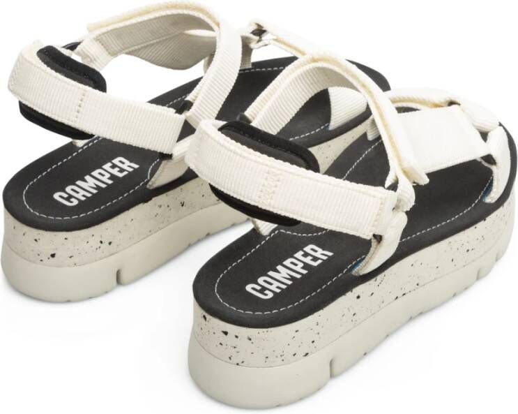 Camper Stijlvolle Platte Sandalen voor Vrouwen Black Dames - Foto 8