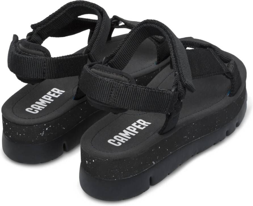 Camper Stijlvolle Platte Sandalen voor Vrouwen Black Dames - Foto 11