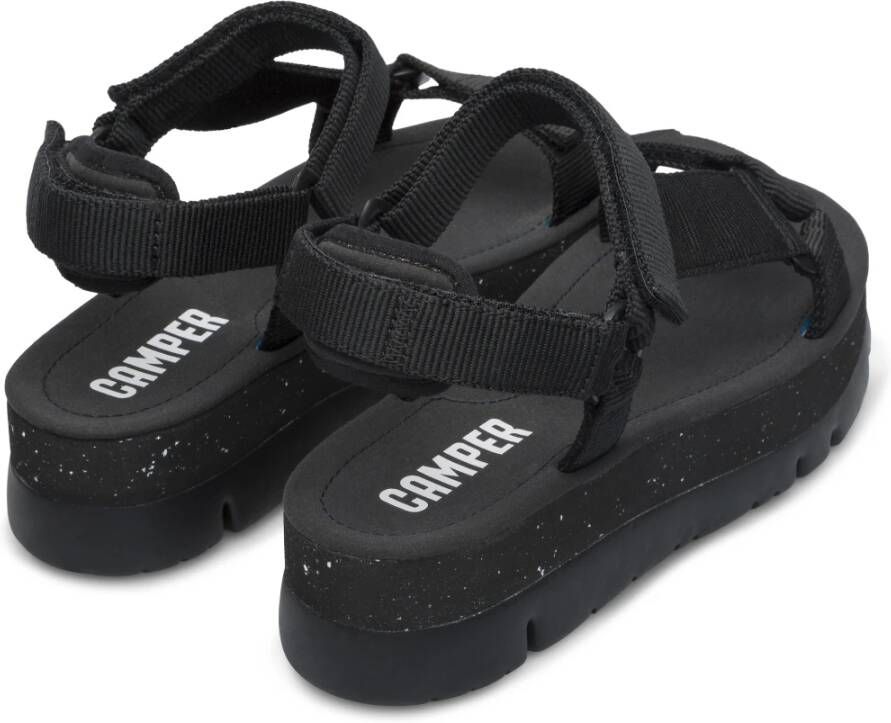 Camper Strappy Sandals Oruga Up K200851 Zwart Dames - Foto 11