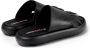 Camper Zwarte Leren Instap Sandalen Black Dames - Thumbnail 4