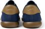 Camper Blauwe Casual Suède Sneakers met Rubberen Zool Blue Heren - Thumbnail 4