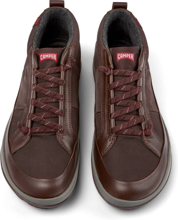 Camper Peu Pista Enkellaarzen All-Weather Performance Bruin Heren