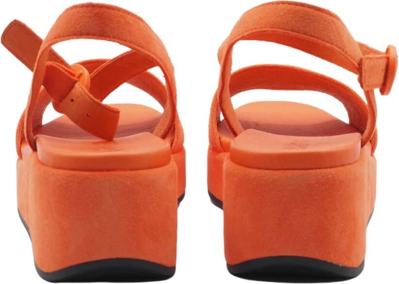 Camper Plateau Sandaal Misia Dames Sleehak