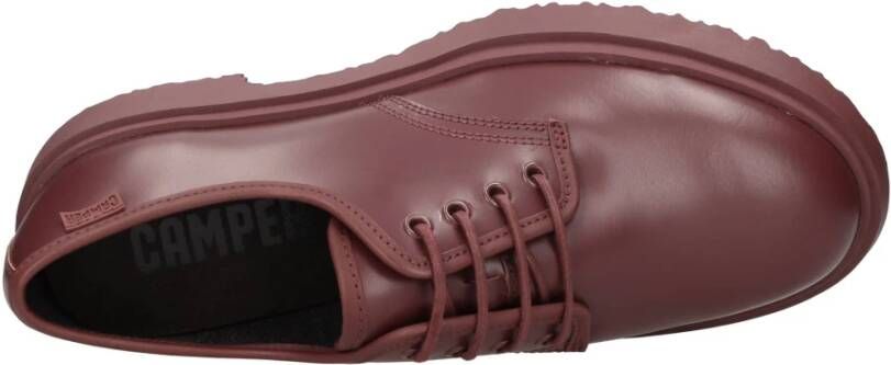 Camper Platte schoenen Rood Brown Heren