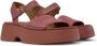 Camper Stijlvolle Platte Sandalen Red Dames - Thumbnail 11