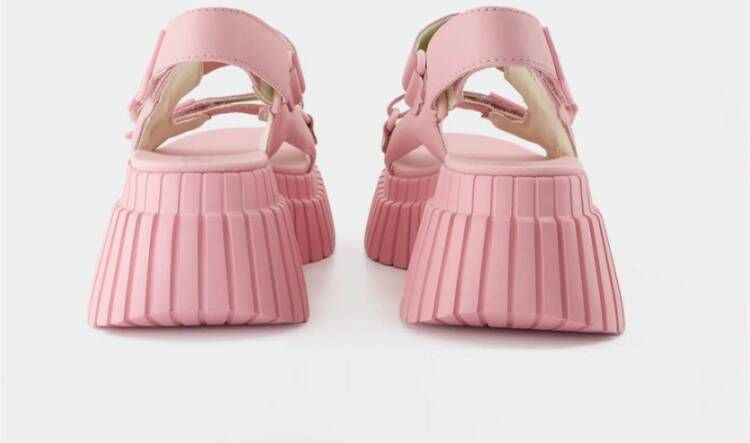 Camper Roze Oona Sandalen met 6 cm hak