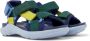 Camper Wous Sandalen Kinderen Donkerblauw Donkergroen - Thumbnail 4