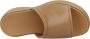 Camper Gedurfde Leren Plateau Sandalen Brown Dames - Thumbnail 9