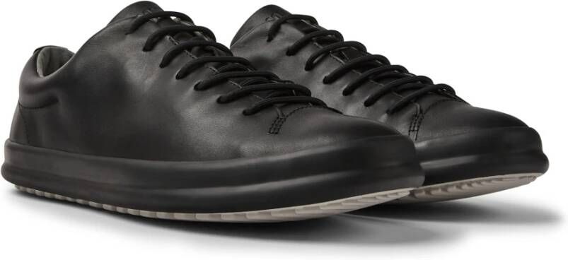 Camper Slimme Vulcanized Trainers met beschermende Foxing Tape Zwart Heren