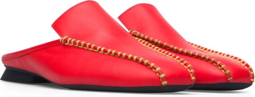 Camper Slippers Twins Rood Dames
