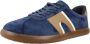 Camper Blauwe Casual Suède Sneakers met Rubberen Zool Blue Heren - Thumbnail 8