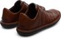 Camper Bruine Leren Sneakers Beetle Stijl Brown Heren - Thumbnail 6