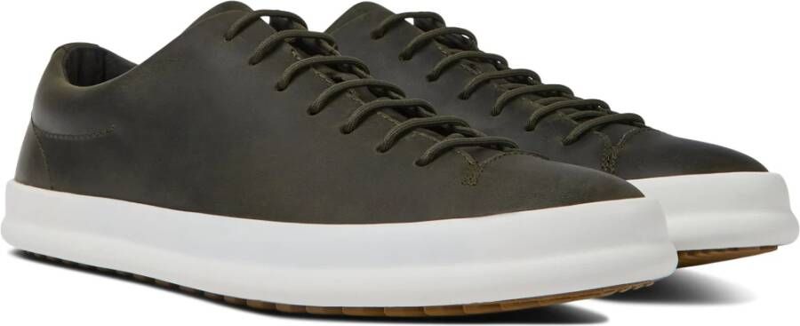 Camper Slimme Vulcanized Trainers met beschermende Foxing Tape Zwart Heren - Foto 10