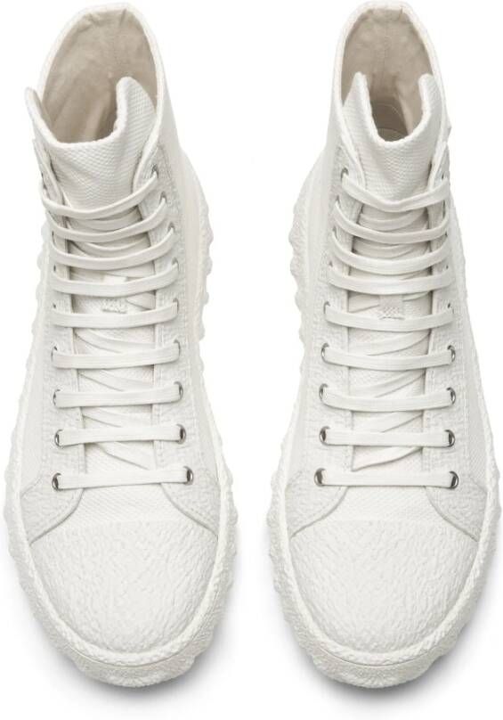 CamperLab Sneakers met geribbelde zool Wit - Foto 3