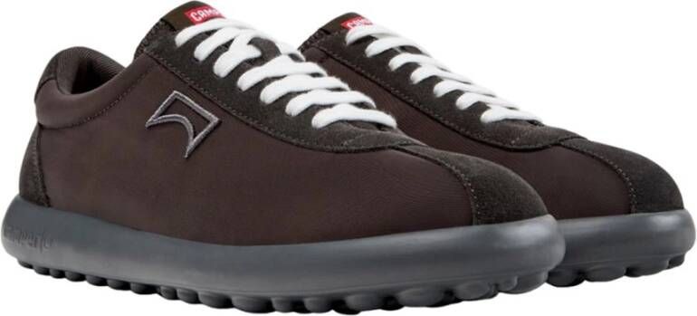 Camper Sportieve Grijze Textiel Sneakers