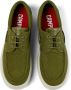 Camper Sportieve Leren Veterschoenen Green Heren - Thumbnail 3