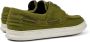 Camper Sportieve Leren Veterschoenen Green Heren - Thumbnail 4