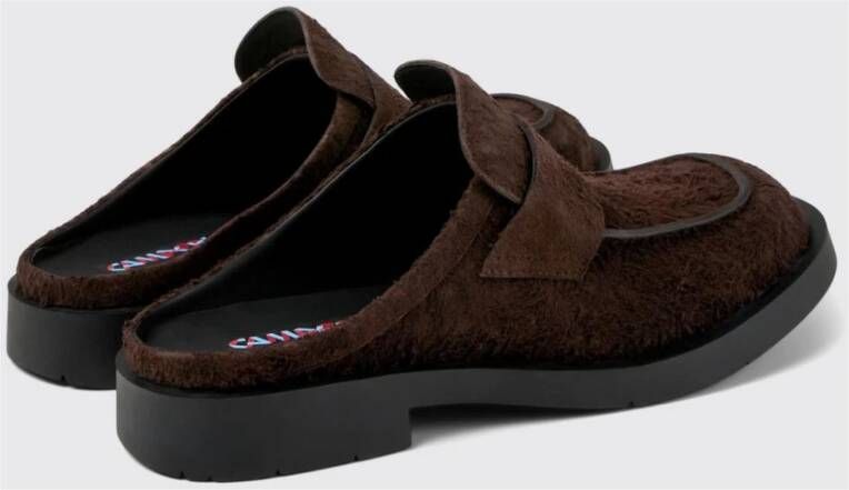 Camper Stijlvolle Bruine Loafer Mules Schoenen