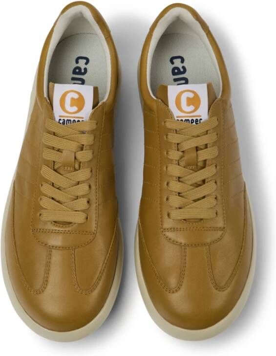 Camper Stijlvolle Leren Sneakers Brown Heren