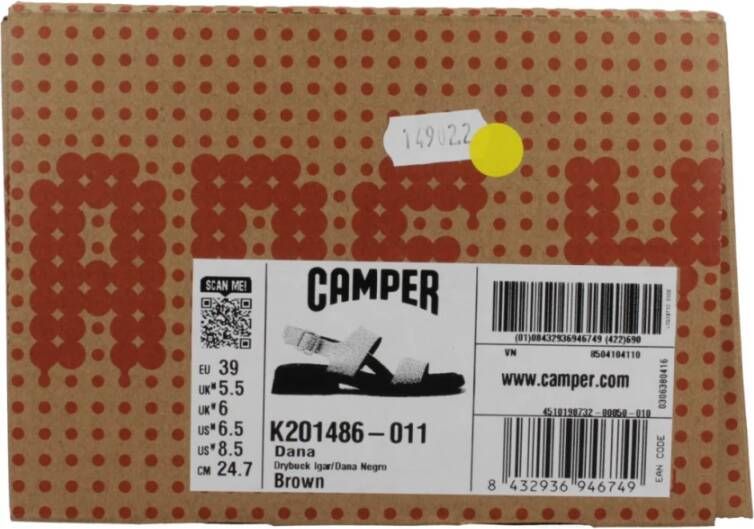 Camper Stijlvolle platte sandalen voor vrouwen