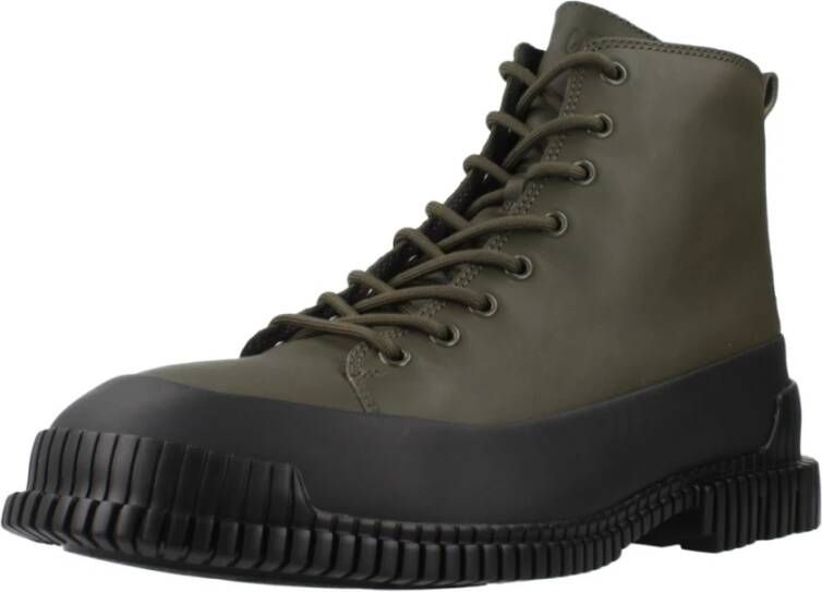 Camper Stijlvolle Veterschoenen voor Mannen Green Heren