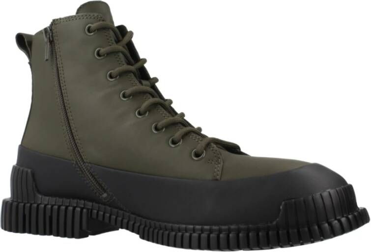 Camper Stijlvolle Veterschoenen voor Mannen Green Heren