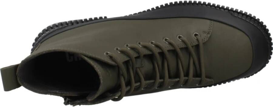 Camper Stijlvolle Veterschoenen voor Mannen Green Heren