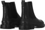Camper Stijlvolle Zwarte Leren Chelsea Laarzen Black Dames - Thumbnail 9