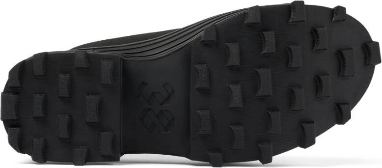 Camper Traktori Gevulkaniseerde Leren Klompen Black Unisex