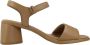 Camper UltraSoft Crater High Heel Sandalen Brown Dames - Thumbnail 9