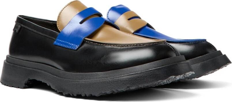 Camper Walden Twins Loafers Black Heren