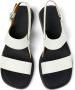 Camper Stijlvolle Platte Sandalen voor Vrouwen White Dames - Thumbnail 12