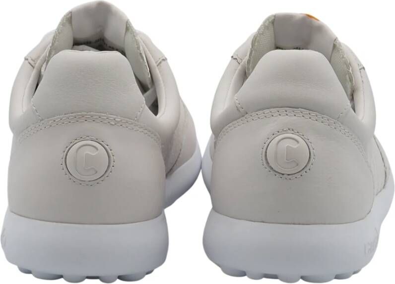Camper Witte Leren Sneakers Lichtgewicht Stijlvol
