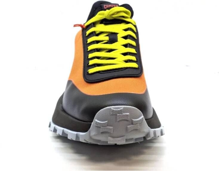 Camper Zwart-Oranje Sneakers met Gore-Tex Voering Multicolor Heren