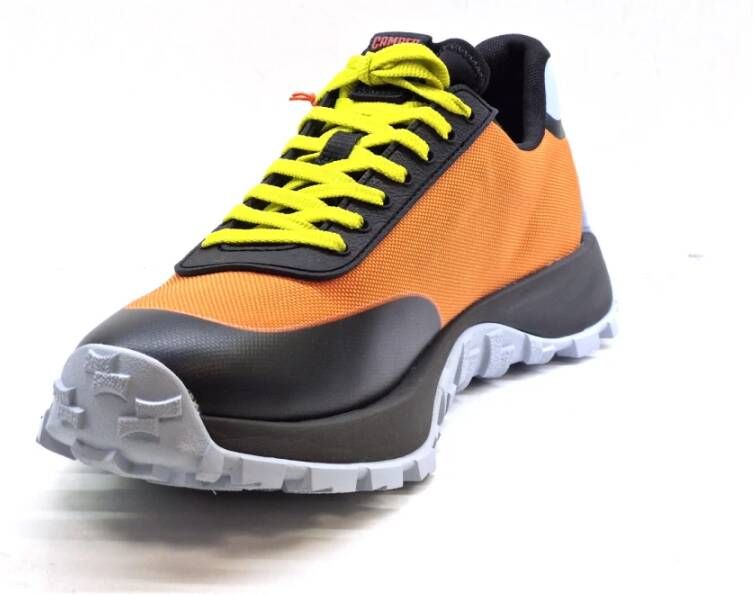 Camper Zwart-Oranje Sneakers met Gore-Tex Voering Multicolor Heren
