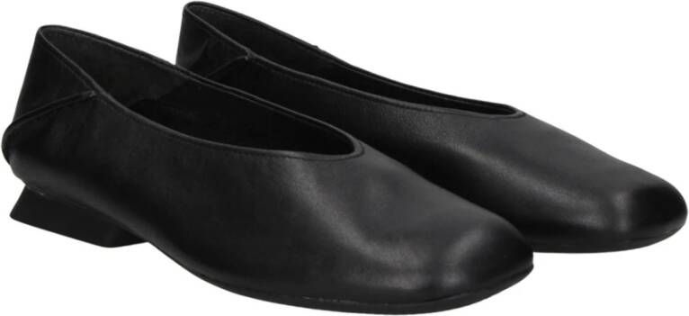 Camper Zwarte Casual Leren Ballerina's