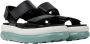 Camper Zwarte Casual Leren Dames Sandalen - Thumbnail 2