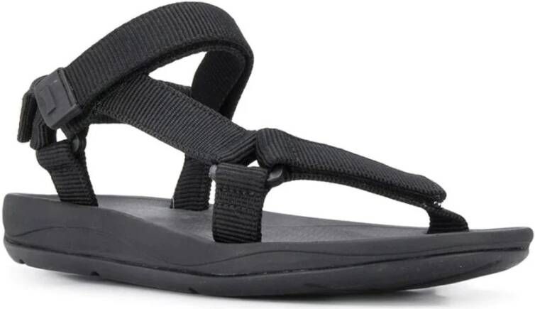 Camper Zwarte Casual Open Sandalen Dames Platte Sandalen Black Dames