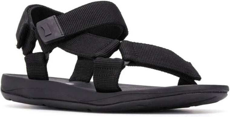 Camper Zwarte Casual Open Sandalen Heren Platte Sandalen Black Heren