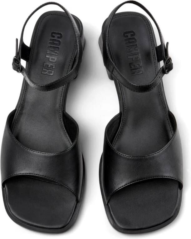 Camper Zwarte Kora Sandalen voor Vrouwen