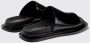Camper Zwarte Leren Plateau Sandalen - Thumbnail 2