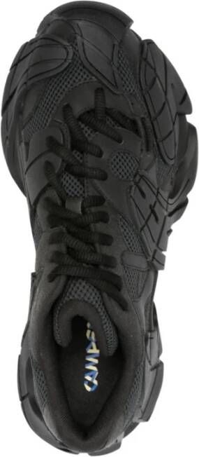 Camper Zwarte Mesh Sneakers met OrthoLite Demping