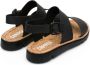 Camper Oruga sandalen met open neus Zwart - Thumbnail 6